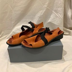 Arche leather sandals.